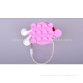 mobile phone spare parts creative design silicone cable winder cute tortoise cable winder